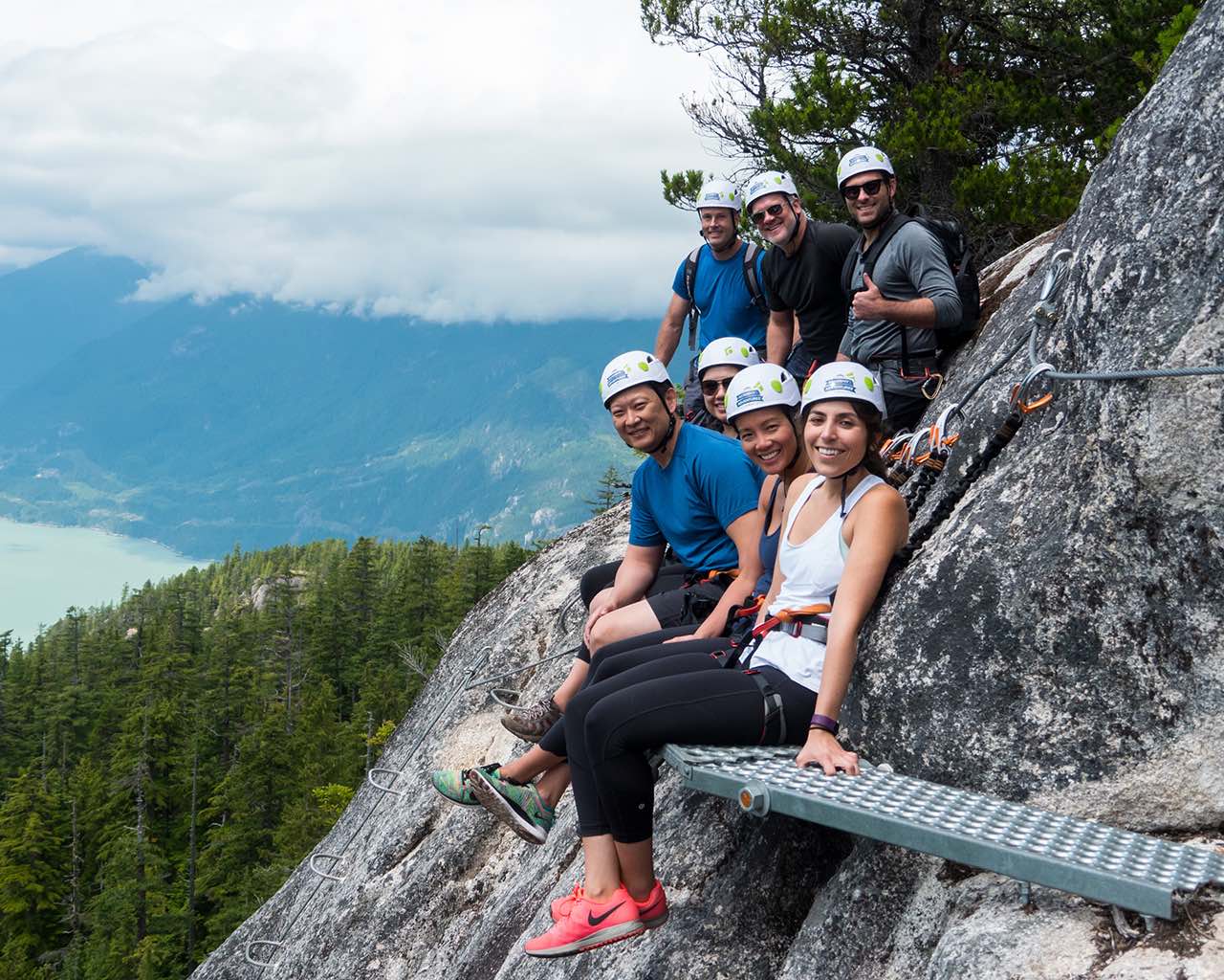 Squamish Via Ferrata fun for all ages and families