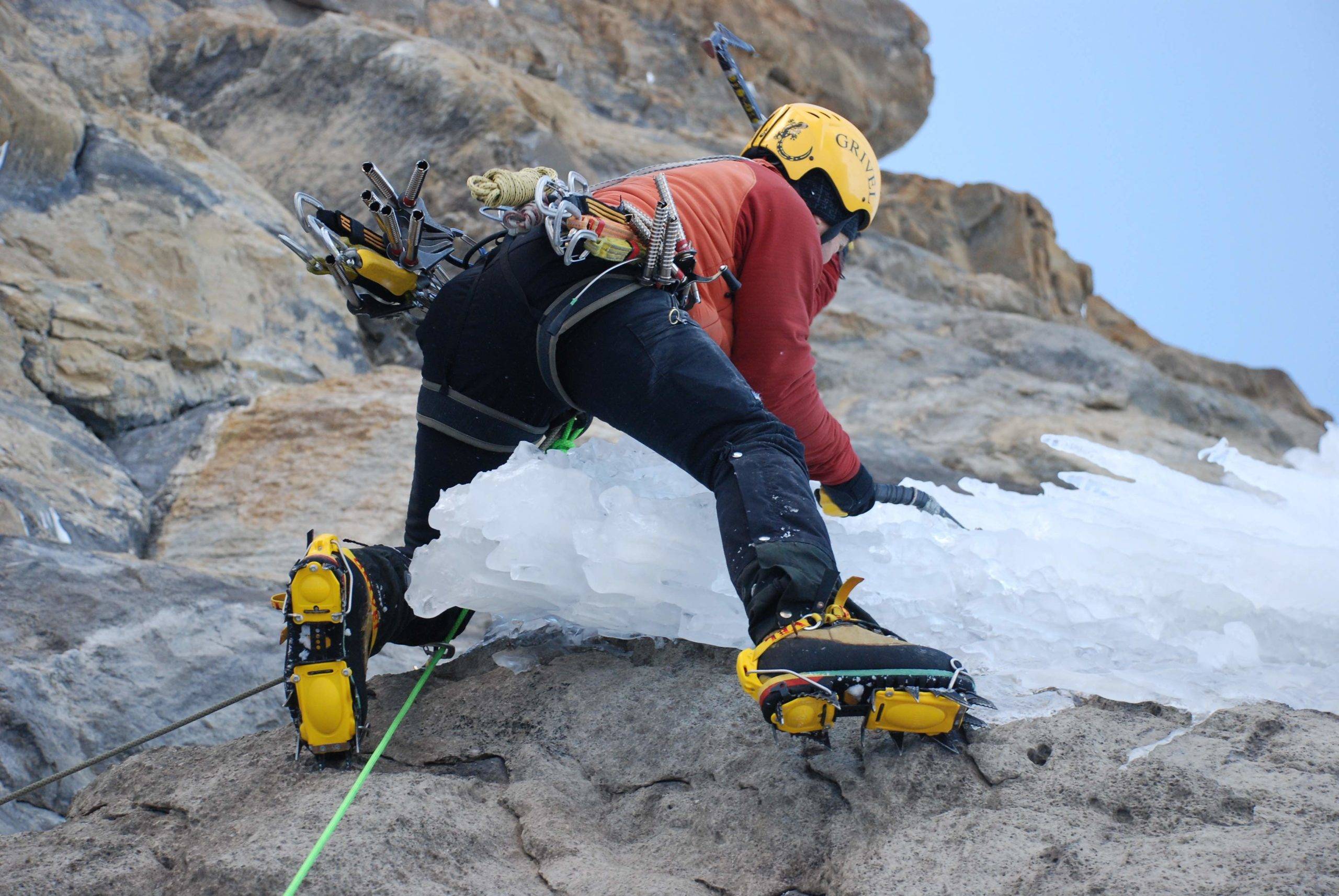 Private Ice Climbing Instruction Guide Ice Climbing