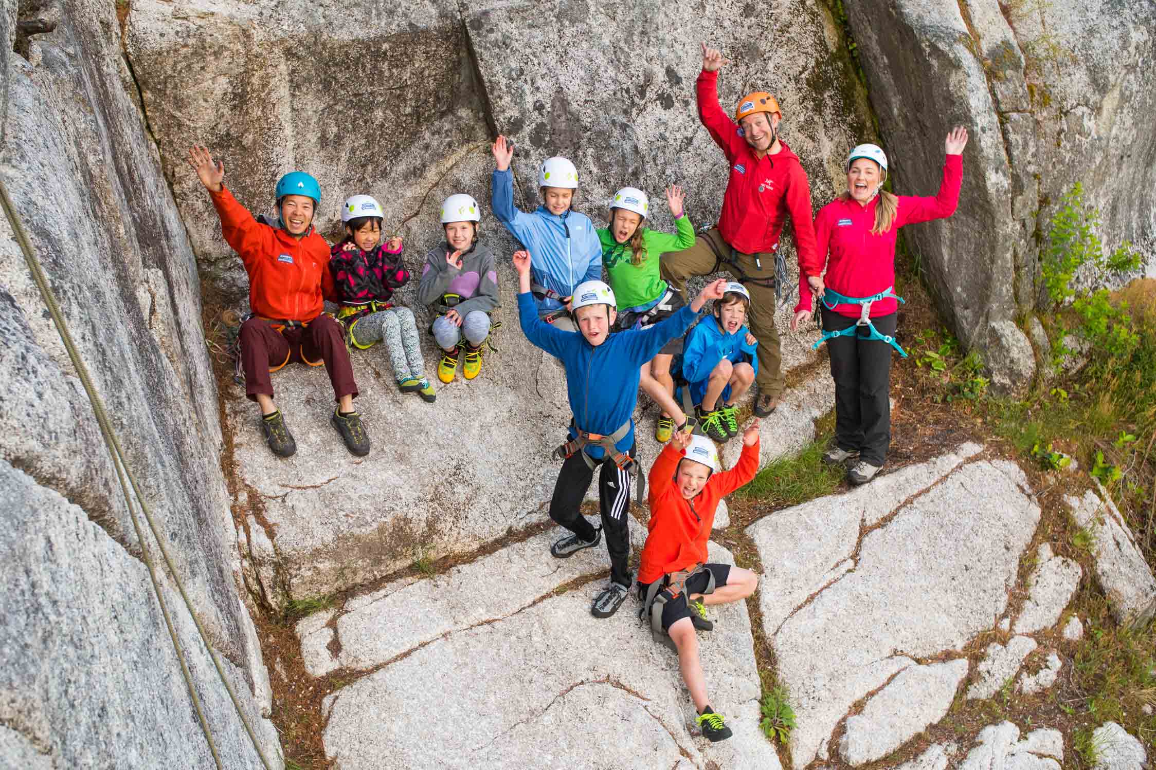 kids climbing and adventure camp squamish