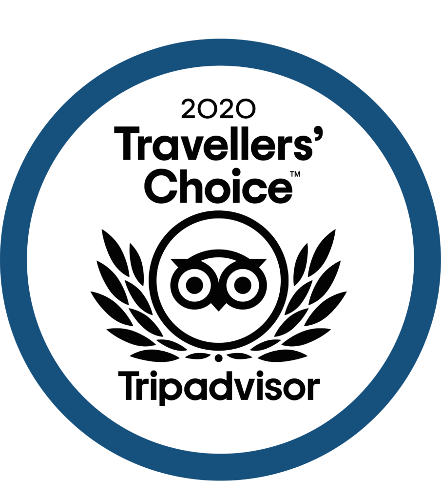 Trip Advisor 2020 Traveller's Choice winner