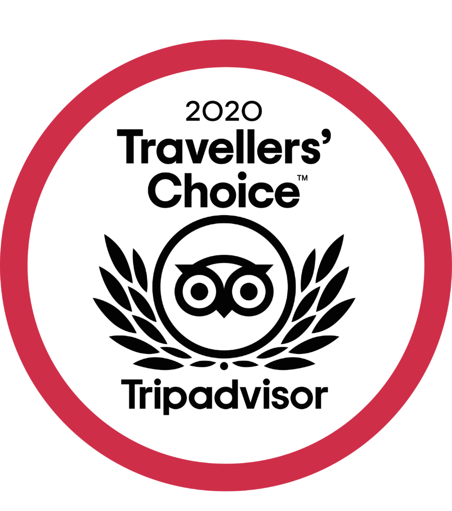Trip Advisor 2020 Traveller's Choice winner